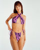 imagen de la braguita de bikini Leyna en Tropical Rave Pink