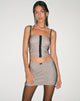 imagen de Liko Mini Skirt in Black Mesh