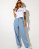 Imagen de Abba Straight Leg Trouser en Tailoring Blue