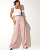 Imagen del pantalón Abba en rosa suave