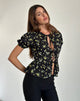 Imagen de Ajasi Blusa en Limón y Lima Negro