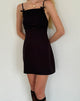 Imagen del minivestido Aketi negro