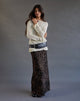 Imagen de Alfreda Maxi Falda en Malla Flock Rar Leopard