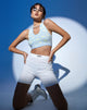 Imagen de Anura Crop Top en Baby Shroom Azul Amarillo