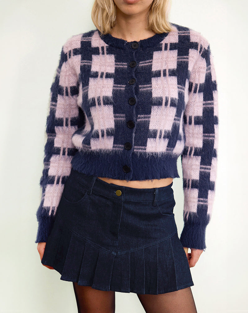 Laduma Minifalda vaquera en índigo