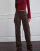 Imagen de Ganta Slim Trouser in Stripe Marrón chocolate