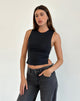 Imagen de Baruna Tie Back Top en Negro