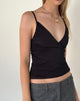 Imagen de Bea Slinky Cross Front Top en Negro