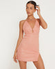 imagen de Bernoki Mini Dress in Drape Sequin Pink
