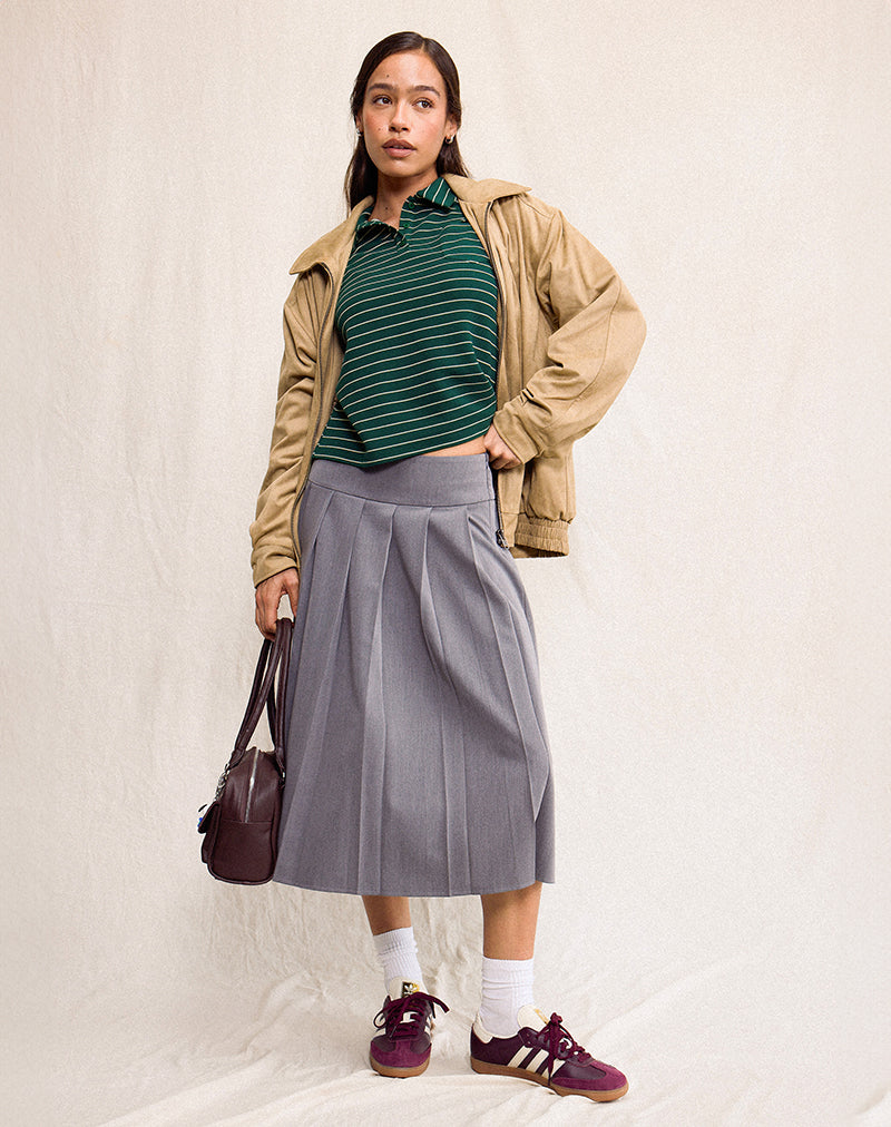 Camisa Bupolo Verde Botella