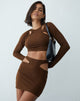 IMAGEN DE Cajsa Crop Top en Cacao
