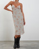 imagen de Camelia Mid Dress in Ditsy Rose Cluster