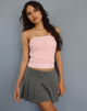 imagen de Canita Knitted Tube Top in Ballet Pink