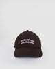 Image of Gorra de chocolate amargo con eslogan "Professional Overthinker