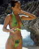imagen de Cerry Bikini Top en Verde Acuarela