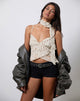 Imagen de Cojira Top Con Pañuelo en Bambi Marfil