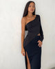 Imagen de Dania Top con un hombro en Slinky Negro
