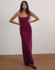 Imagen de Darsih Maxi Dress in Basic Polka Flock Berry
