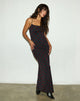 Imagen de Darsih Maxi Dress in Lips Flock Negro