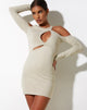 imagen de Dayani Mini Dress in Coconut Milk