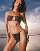 Imagen de la braguita de bikini Leyna, marrón coco