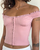 Imagen de Dovica Corset Top en Pink Lady