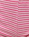 Toalla de rayas rosa