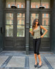 Imagen de Ganita Button Through Vest in Yellow Check