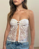 Imagen de Gretali Top en Fresia Broderie Marfil