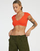 imagen de Guanna Crop Top en Rojo