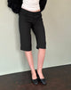 Imagen del pantalón Tuni Capri de sastrería Negro