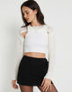 Imagen de Hantaro Bolero Top en marfil