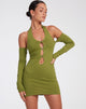 imagen de Hojay Mini Dress in Khaki