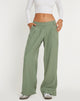 imagen de Hondra Wide Leg Trouser en Ashy Green