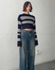 Imagen de Ozzy Bolero Top en Negro Gris