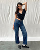 Imagen de Low Rise Awkward Parallel Jeans en Mid Blue Used