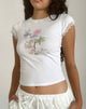Imagen de Izzy Top en Ramo Floral Blanco