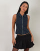 Imagen de Janae Vest Top en Tailoring Navy