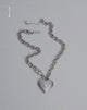 Imagen de Jude Chunky Heart Necklace de Gemini Jewels