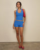 Imagen de Sera Short en Toalla Raya Azul
