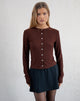 Imagen de la camisa Kahula en Argyle Mesh Marrón