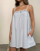 Imagen de Kamalani Vestido en Mini Gingham Azul y Gris