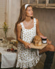 Imagen de Karina Dress in Funshine Floral Off White