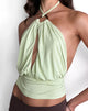 Imagen de Karise Top en Cupro Verde