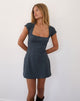 Imagen del minivestido Keitha de jersey Ocean Storm