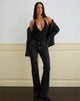Imagen del body Kitty Deep Plunge en negro