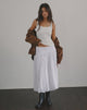 Imagen de Kiyono Maxi Skirt in Poplin White