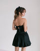 Imagen del minivestido Krayofa Puffball en negro