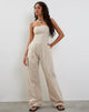 Imagen de Kyaria Bandeau Jumpsuit en Crudo