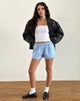 Imagen de Laboxe Short en guinga azul